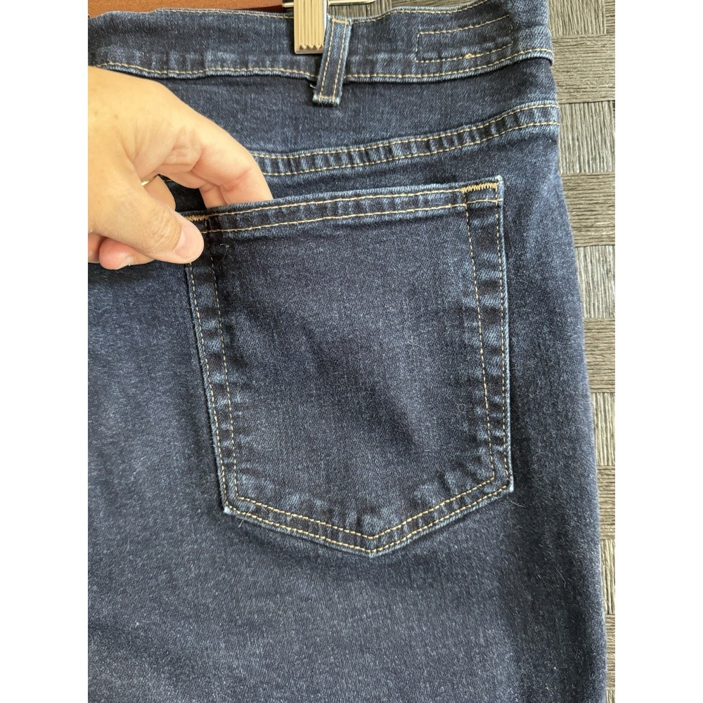 Sonoma Men's Straight Jeans 38 X 30 solid dark wash - Picture 11 of 16